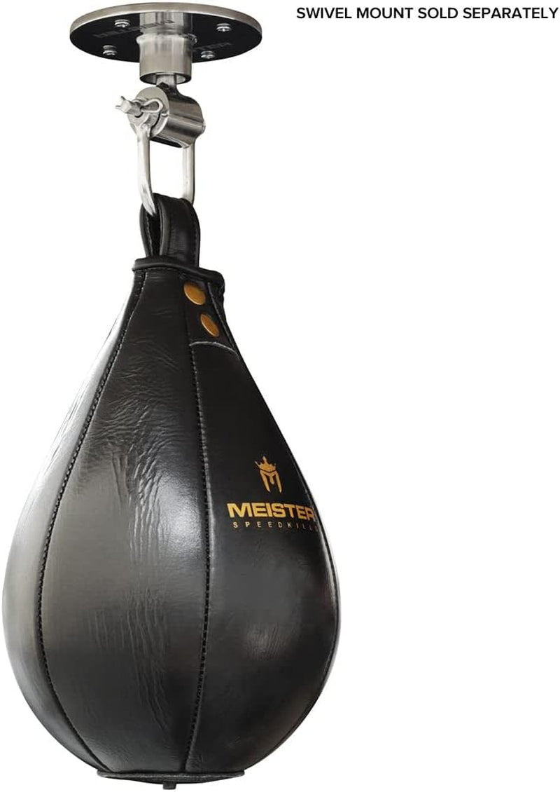 Meister Speedkills Leather Speed Bag with Lightweight Latex Bladder