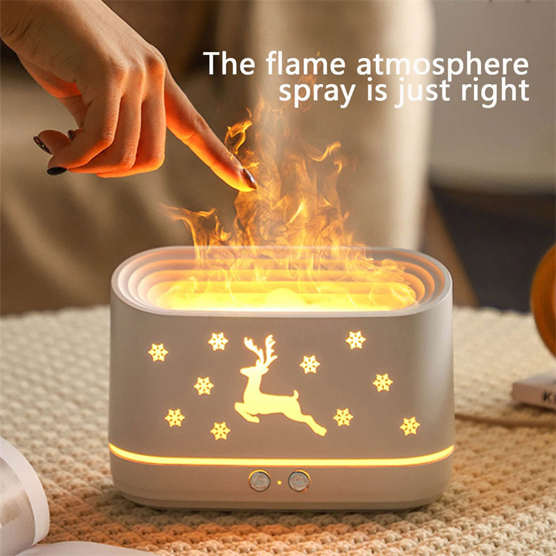 Elk Flame Humidifier and Mist Diffuser