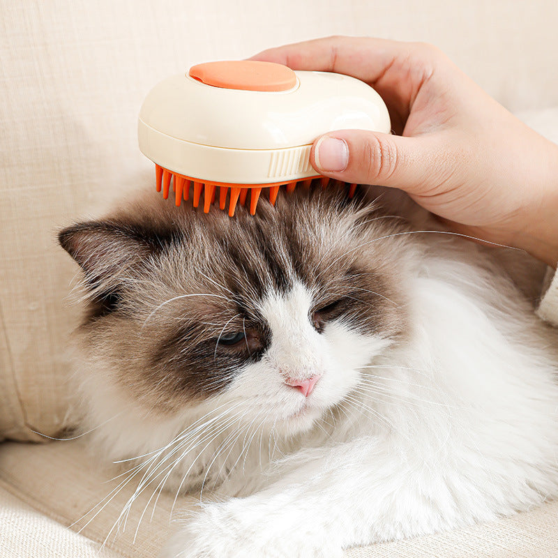 Steamy Pet Grooming Brush