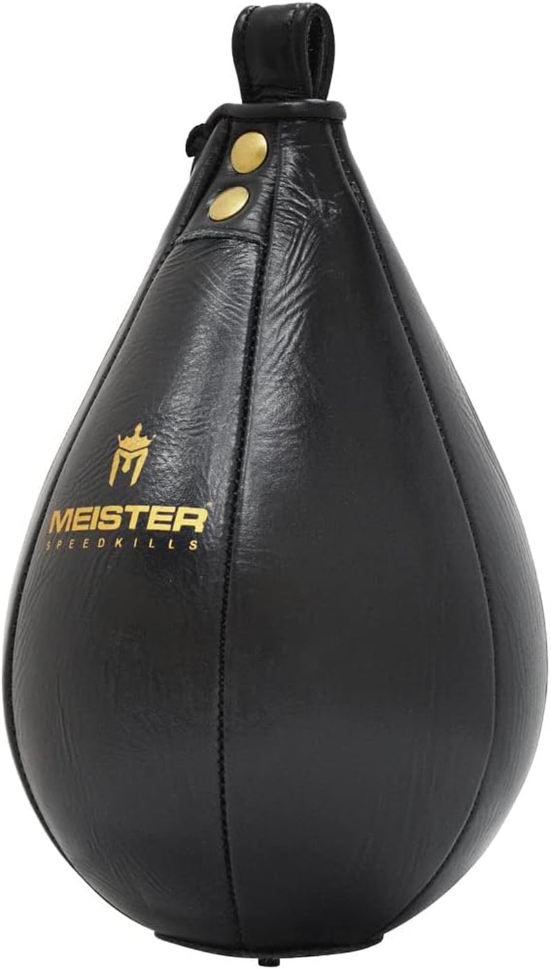 Meister Speedkills Leather Speed Bag with Lightweight Latex Bladder