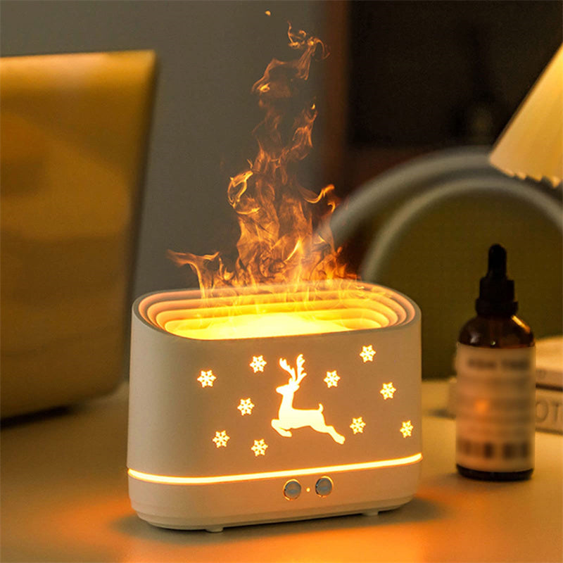 Elk Flame Humidifier and Mist Diffuser