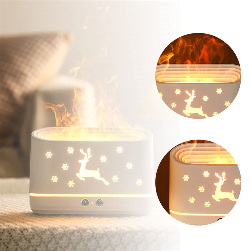 Elk Flame Humidifier and Mist Diffuser