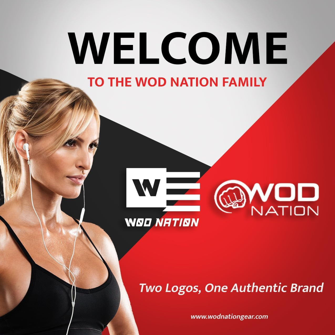 WOD Nation Wrist Wraps for Weightlifting, Professional Gym Wrist Straps W/Thumb Loop, Wrist Wraps for Men & Women, Wrist Support Wraps for Strength Training, Powerlifting & Bodybuilding